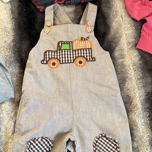 Lil Cactus 6-12 month fall romper